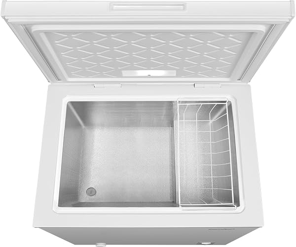 COMFEE' RCC202WH2EU(E) 198L Congelatore a pozzetto indipendente, Conversione tra congelatore e frigorifero, compressore inverter, Adatto per strutture esterne, garage e capanni, Bianco - 4