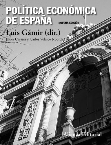 Portada de Política económica de España: Novena edición
