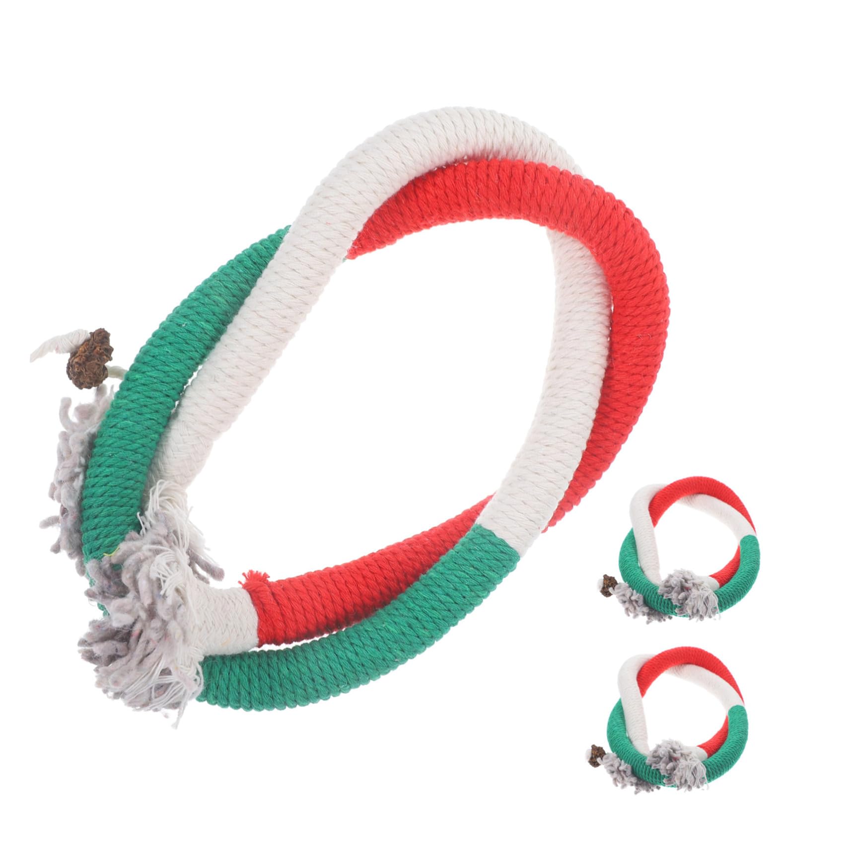 Yardwe 15pièces Jouets Interactifs Corde De Chat avec Herbe à Chat Jouets à Mâcher pour Accessoire Amusant pour Éveiller Les Instincts De Chasse