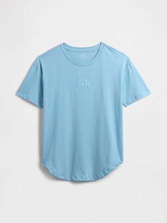 Gap Women's Short Sleeve Logo Boyfriend Tee