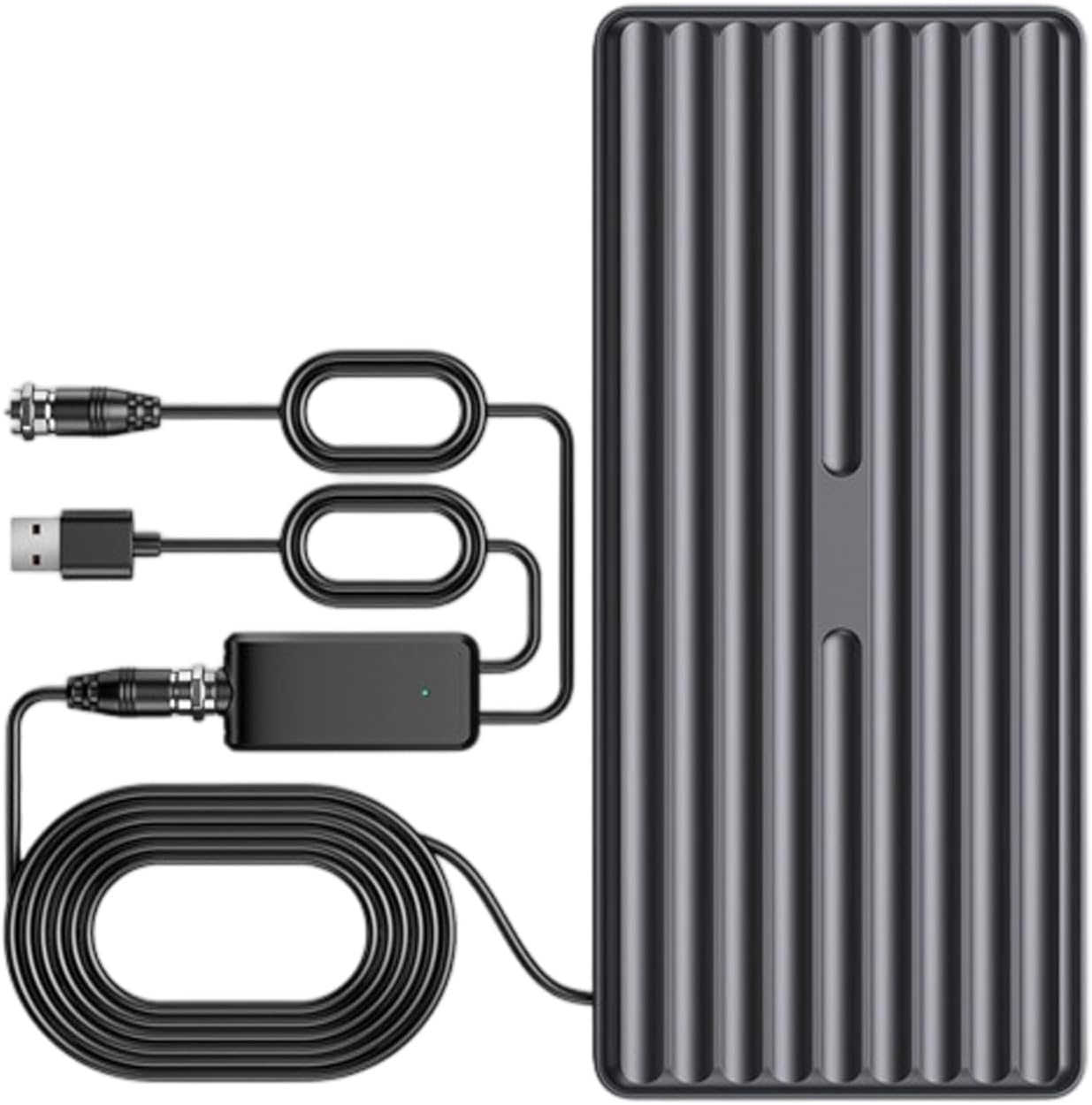 Advanced Indoor Outdoor HDTV Antennas for 4K Reception AntiInterferences Technology 1100+ Miles Coverage Weather Design