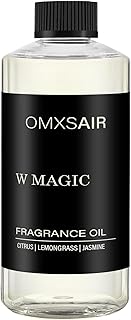 Hotel Diffuser Oil & Home Luxury Scents - W Magic 500ml - Inspired by W Hotel Citrus Bergamot,Jasmine - Aromatherapy Scent Diffuser Oil- Fragrance Essential Oils Blend for Diffuser