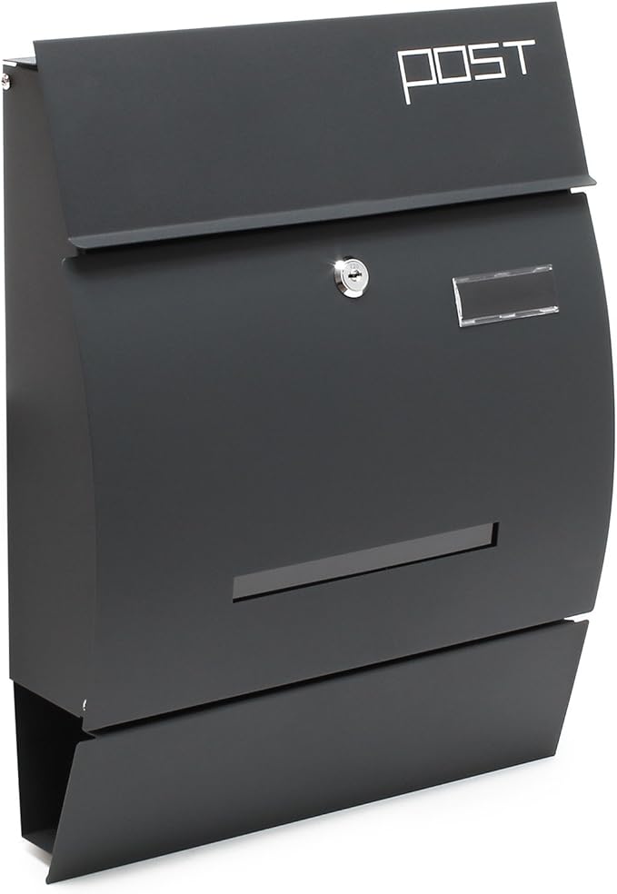 Supporto Autoportante Per Cassetta Postale Singola - Vernice Antracite, Facile Installazione - Foto 2