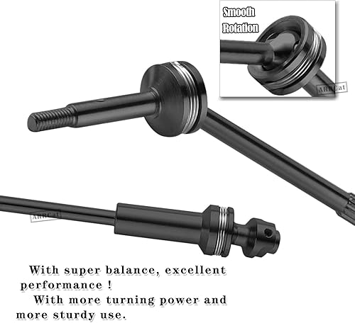 Miniatura 3 de Eje de transmisión de acero inoxidable CVD mejora parte para Ecx 110 2WD Ruckus Axe Brutus Circuit AMP MT AMP DB AMP Crush K&N Torment, ARRCat 2