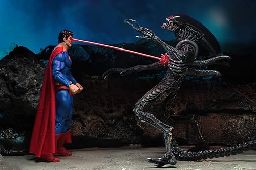 Miniatura 9 de NECA 2019 SDCC Exclusive Superman vs Aliens 2-Pack Figura