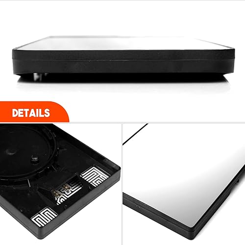 Miniatura 6 de SEPEY - Espejo superior para Freightliner Cascadia 2008-2017, repuesto con calor de descongelación