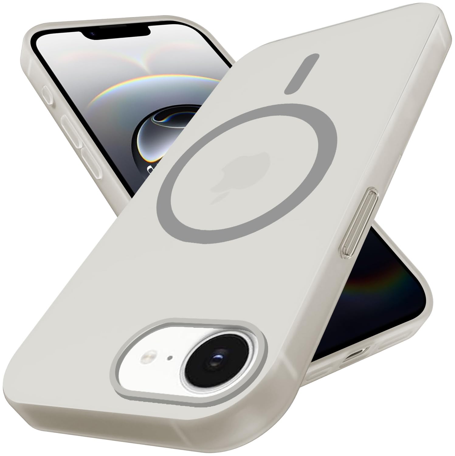 Jkobi Back Cover Case for Apple iPhone 16e (Frosted Matte Feel | MagSafe Compatible Wireless Charging | Polycarbonate Material) Jkobi Back Cover Case for Apple iPhone 16e (Frosted Matte Feel | MagSafe Compatible Wireless Charging | Polycarbonate Material)