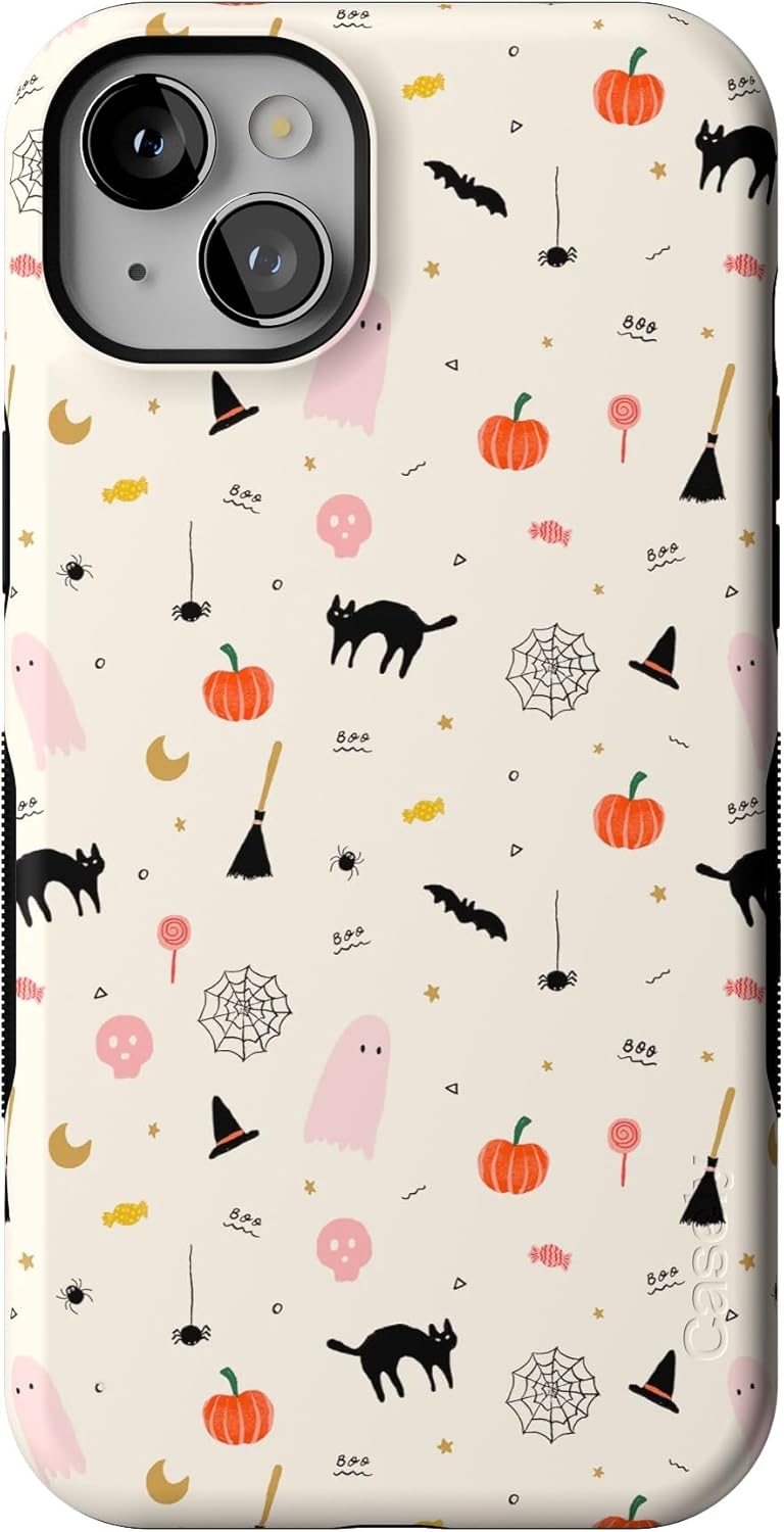 Casely iPhone 14 Plus Case | Witching Hour | Cute Halloween | Compatible with MagSafe | Bold Protective Design
