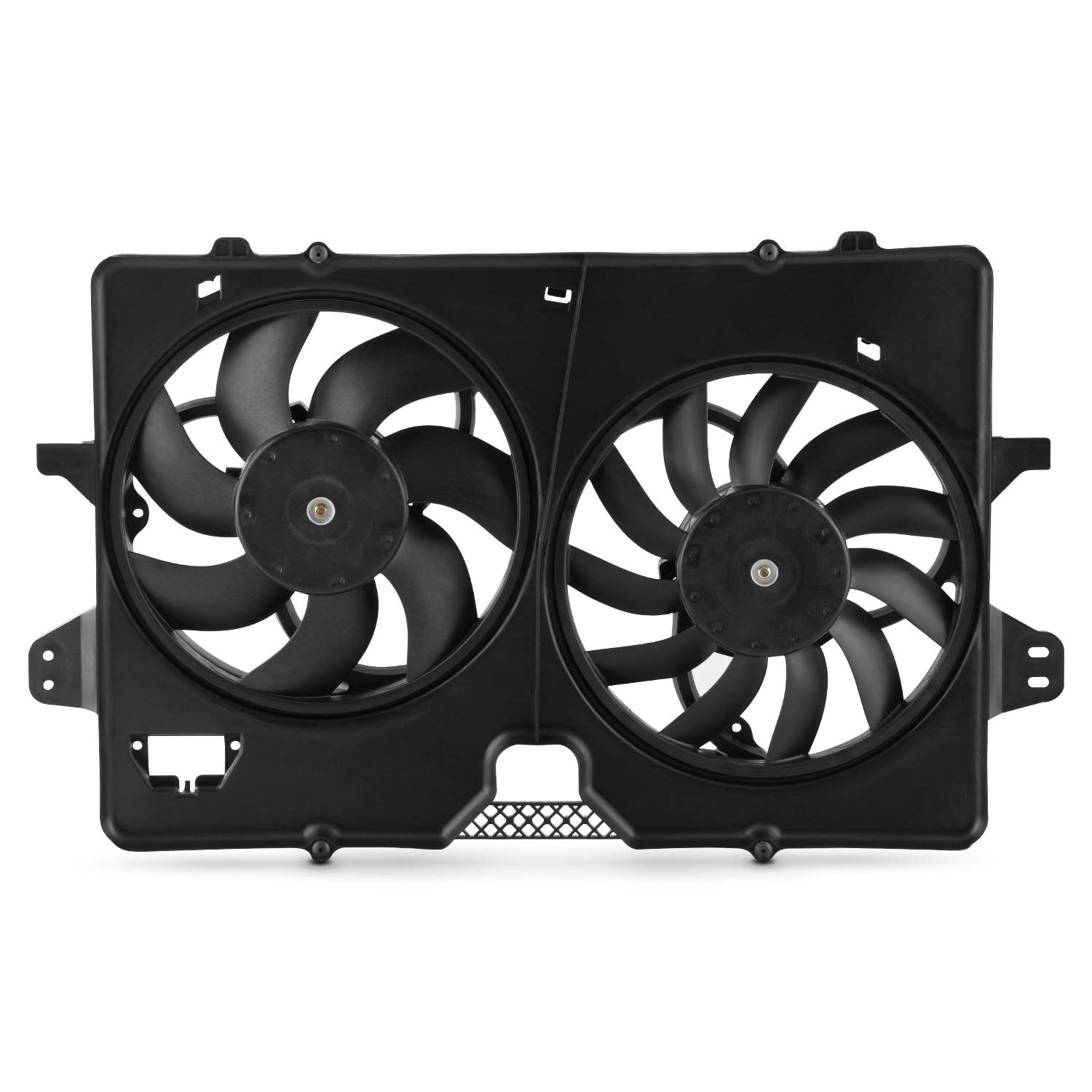 AKKON - Fits 2008-2012 Ford Escape | 08-11 Mazda Tribute Mercury Mariner 3.0L Model Condenser Cooling Radiator Dual Fan w/Motor