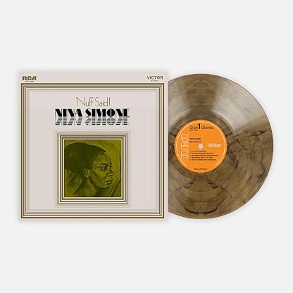 Nuff Said - 180-Gram Brown Galaxy Colored Vinyl por Nina Simone — capa do álbum