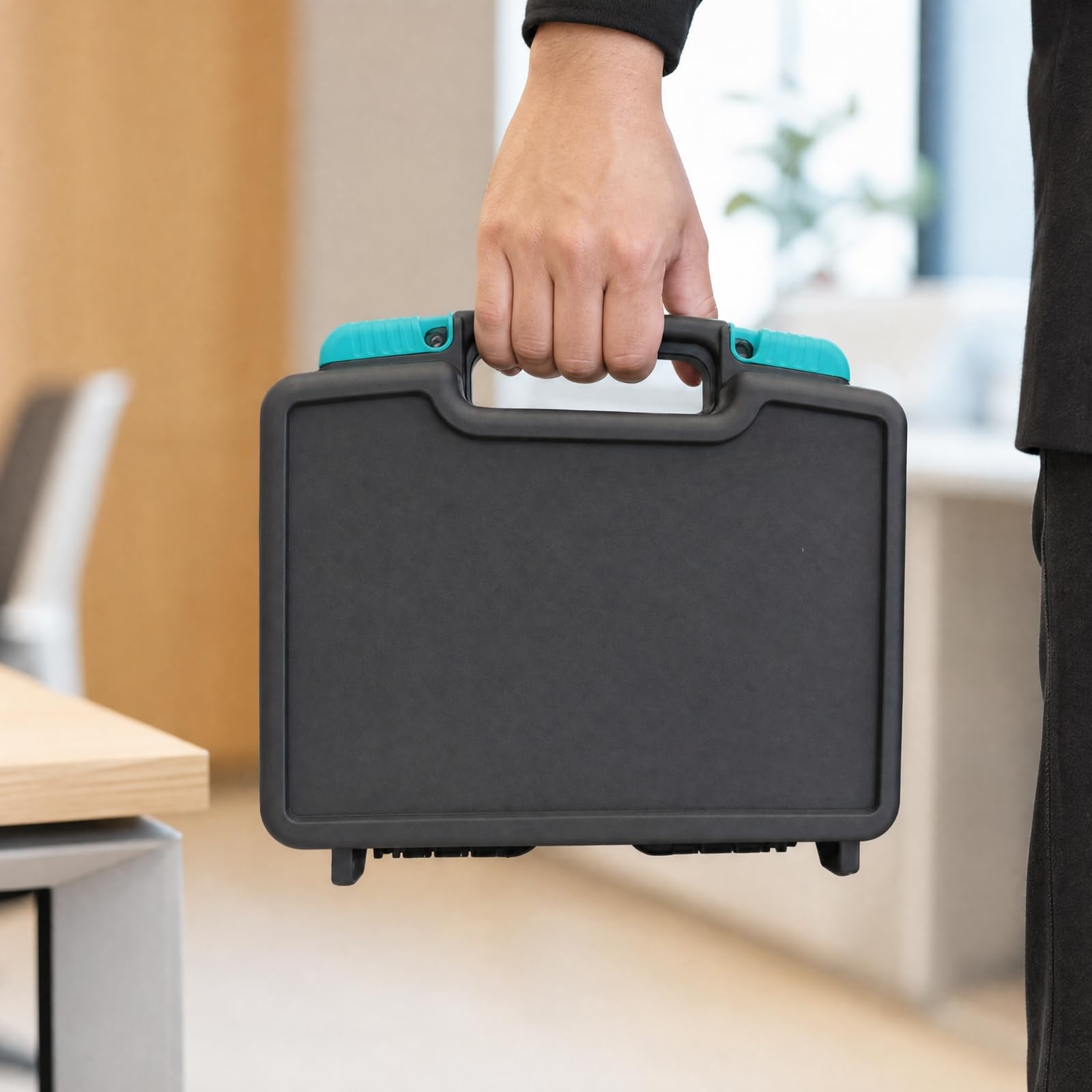 Pp-Polypropylen mit klappdeckel stoßfest mit seitlichen vschlüssen hartschalig transportbox für feldarbeit