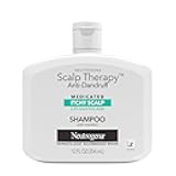 Neutrogena Scalp Therapy Anti-Dandruff Shampoo for Itchy Scalp, 2.5% salicylic acid with Peppermint Fragrance, 12 fl oz
