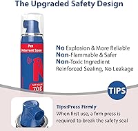 Vista 3 de Pet Instructor en aerosol para perro, corrector de aerosol de 2.4 fl oz, entrenador de perros, seguro, humano y eficaz para dejar de ladrar, saltar