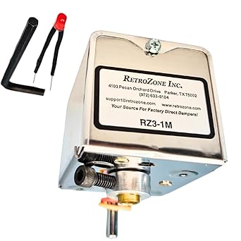 Replacement Damper Motor Actuator for Honeywell ARD ZD M847D 2 Wire Spring Motor RZ3-1MNormally Ships Same Day
