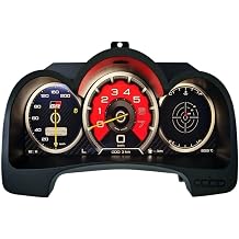 12.3 Inch Car Digital Cluster Compatible with Toyota Hilux 2005-2015 Dashboard Virtual Cockpit Instrument Auto Speed Meter Ai Screen