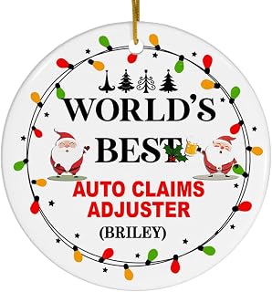 Personalized Christmas Tree Ornaments, Auto Claims Adjuster Ornaments Christmas 2025, Auto Claims Adjuster Ornament, Christmas Tree Decoration and Gift