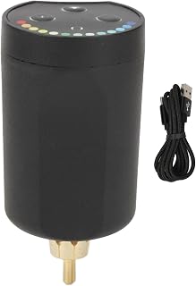 RCA Interface Wireless Tattoo Power Supply, Tattoo Machine Tattoo Artists Pen Power Supply, 1400mAh Adjust Tattoo Machine Battery for Rotary Tattoo Pen Machine Gun