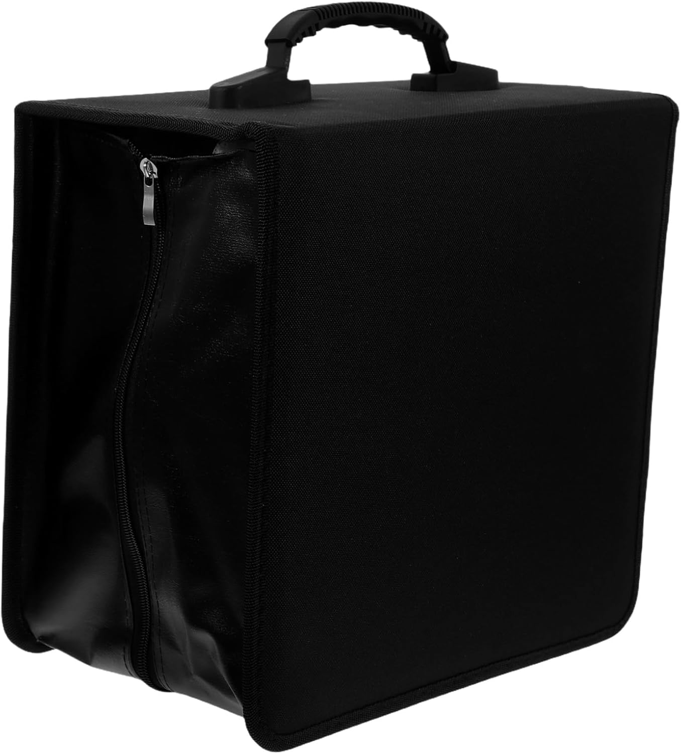 DECHOUS Large Capacity Cd and DVD Case Holder with Handle for Discs Portable Storage Organizer for Car Travel Scratch and Versatile Use for Media and Accessories