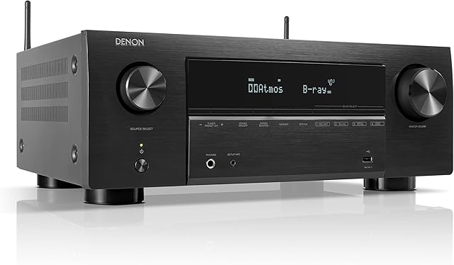 Denon AVR-X2800H Odbiornik Av, Czarny, 150W