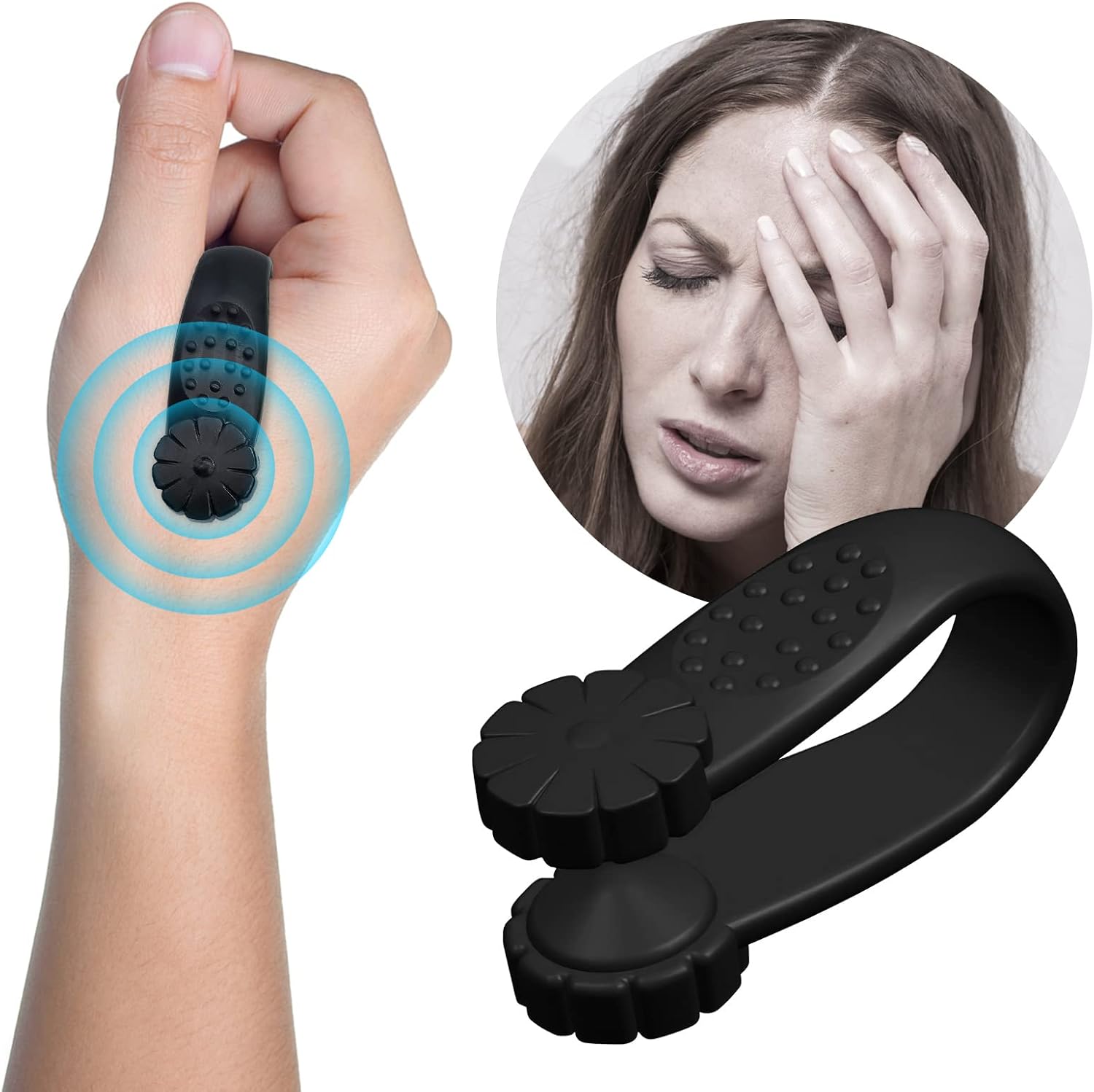 HeadacheRelief AcupressureHandPressurePointClip Drug