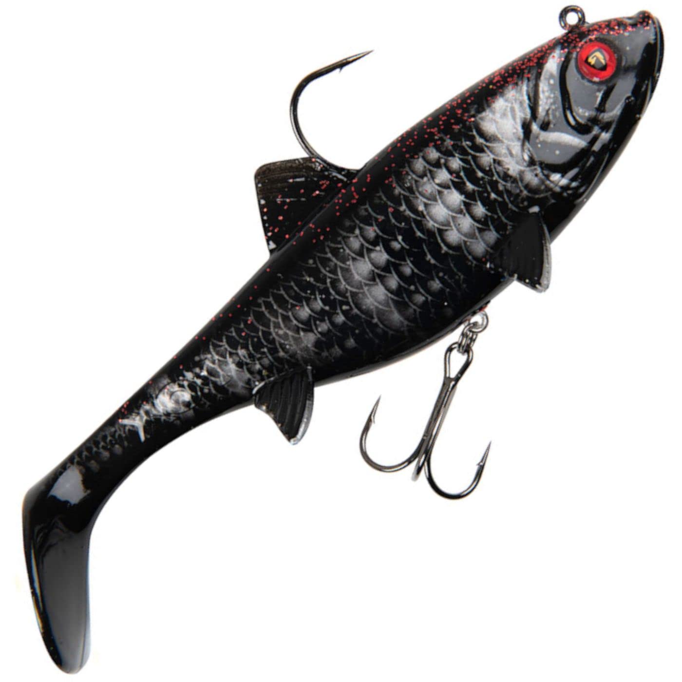 Fox Rage Replicant Wobble Rubber Fish Swimbait, Colour: Nightmare UV, Length / Weight: 23 cm / 155 g — image 1