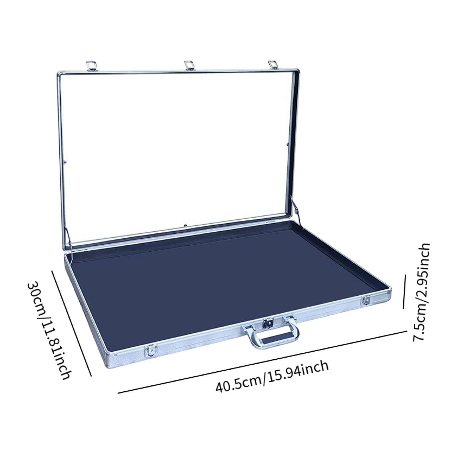 Kokiya Card Display Case Aluminum Alloy Trading Cards Case Lockable for Sports Card TCG — view 7