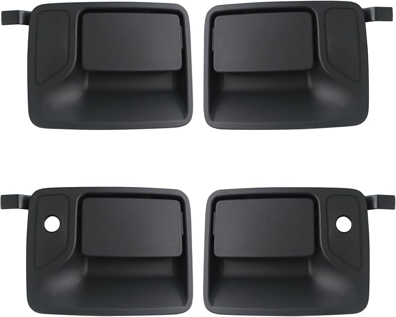 Maçaneta externa de porta TQPONLY para Ford F-250 a F-750 e Excursion – 1 conjunto