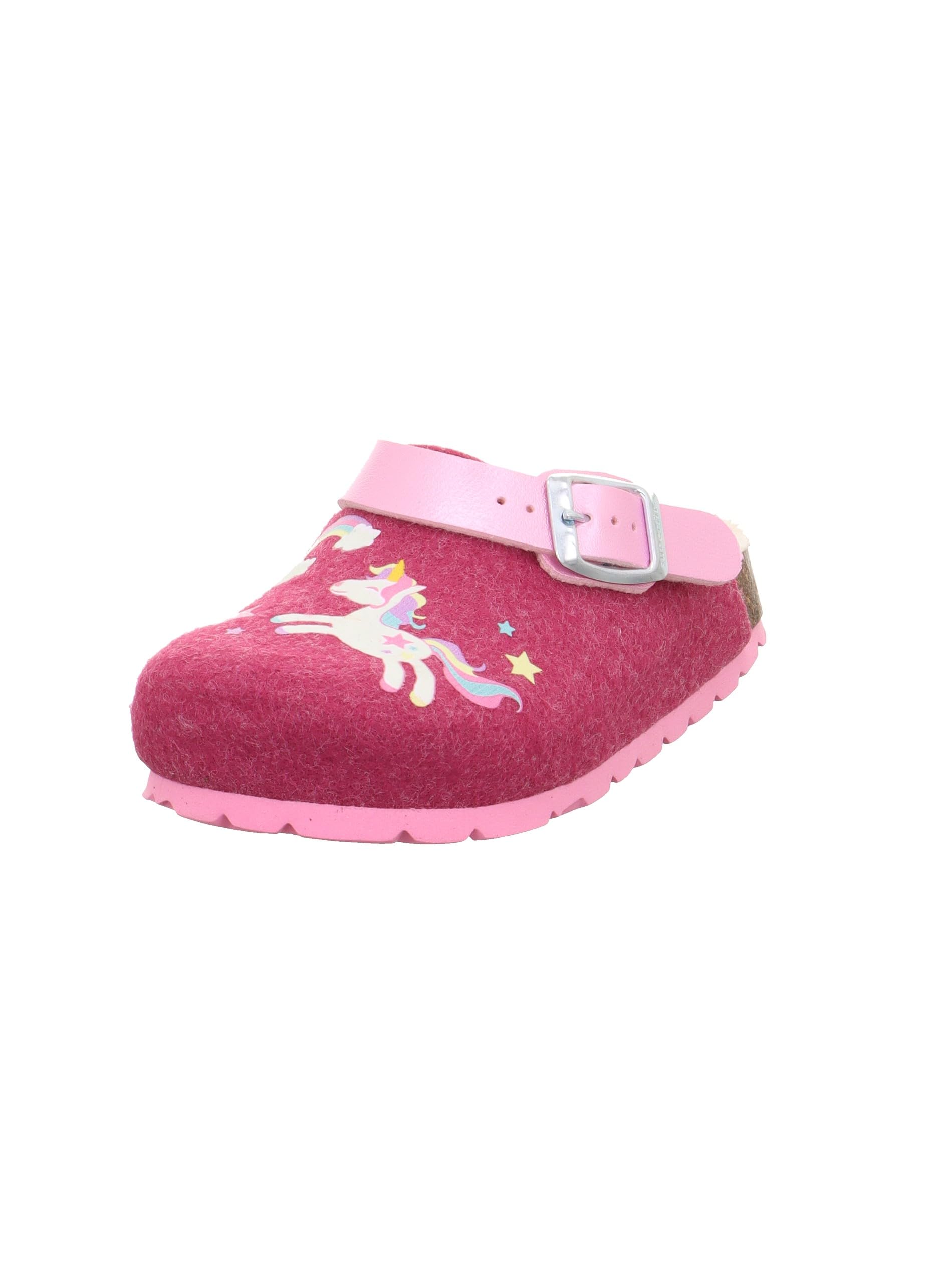 Superfit Girl's FUSSBETTPANTOFFEL Hausschuhe, PINK 5510