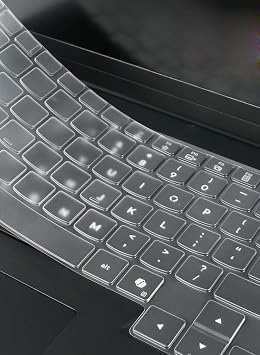 Silicone Keyboard Cover Skin Compatible for 2025 Lenovo Legion 5i Gen 10 15" Gaming Laptop & 2025 Lenovo Legion 5 Gen 10 15" Gaming Laptop Model 15IAX10 15AHP10 15AKP10 15IRX10 Clear