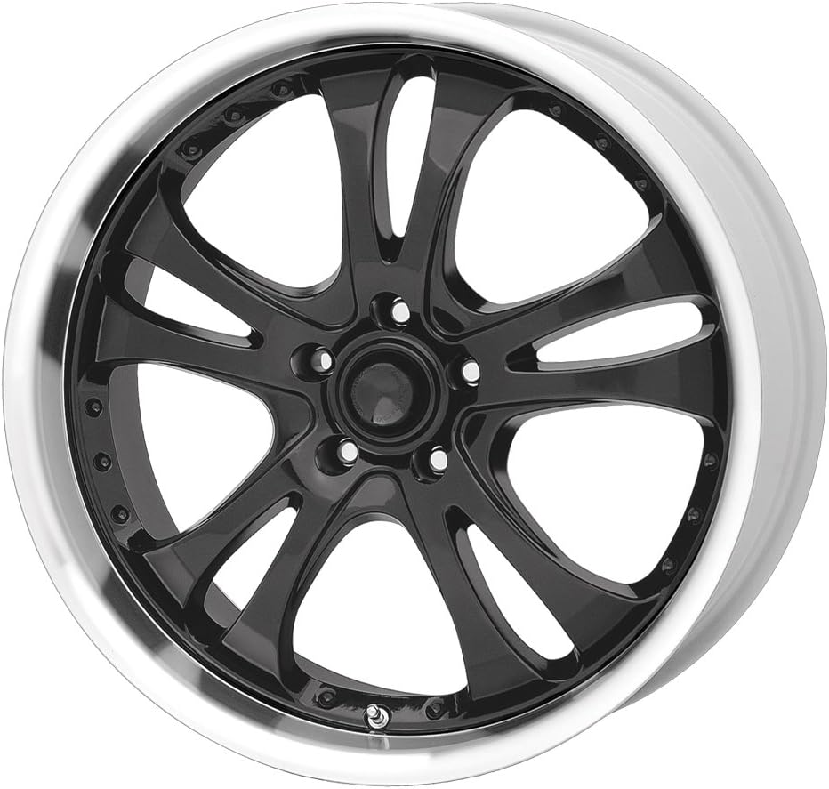 Amazon.com: American Racing Casino AR393 Gloss Black Wheel with ...