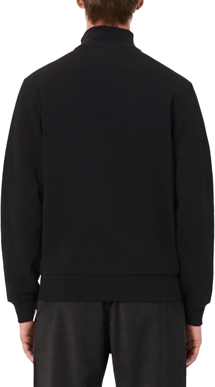 Lacoste Men's Zip-up High Neck Fleece Sweatshirt
