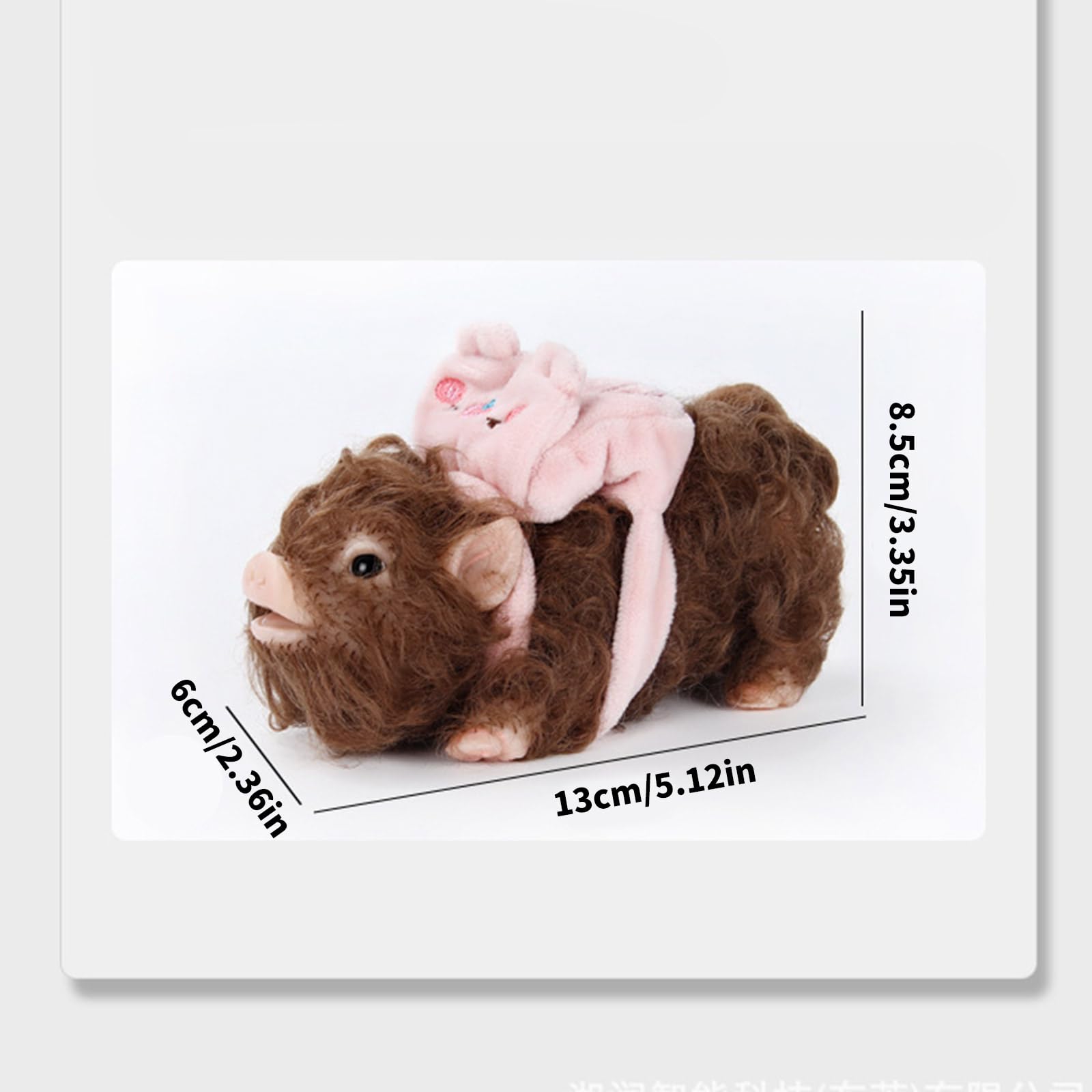 Giocattolo Elastico da spremere in Silicone Piggy con, 2pcs Set | Bambola a forma animale elastica morbida da spremere per bambini adulti Fai finta giocare Attività Genitori