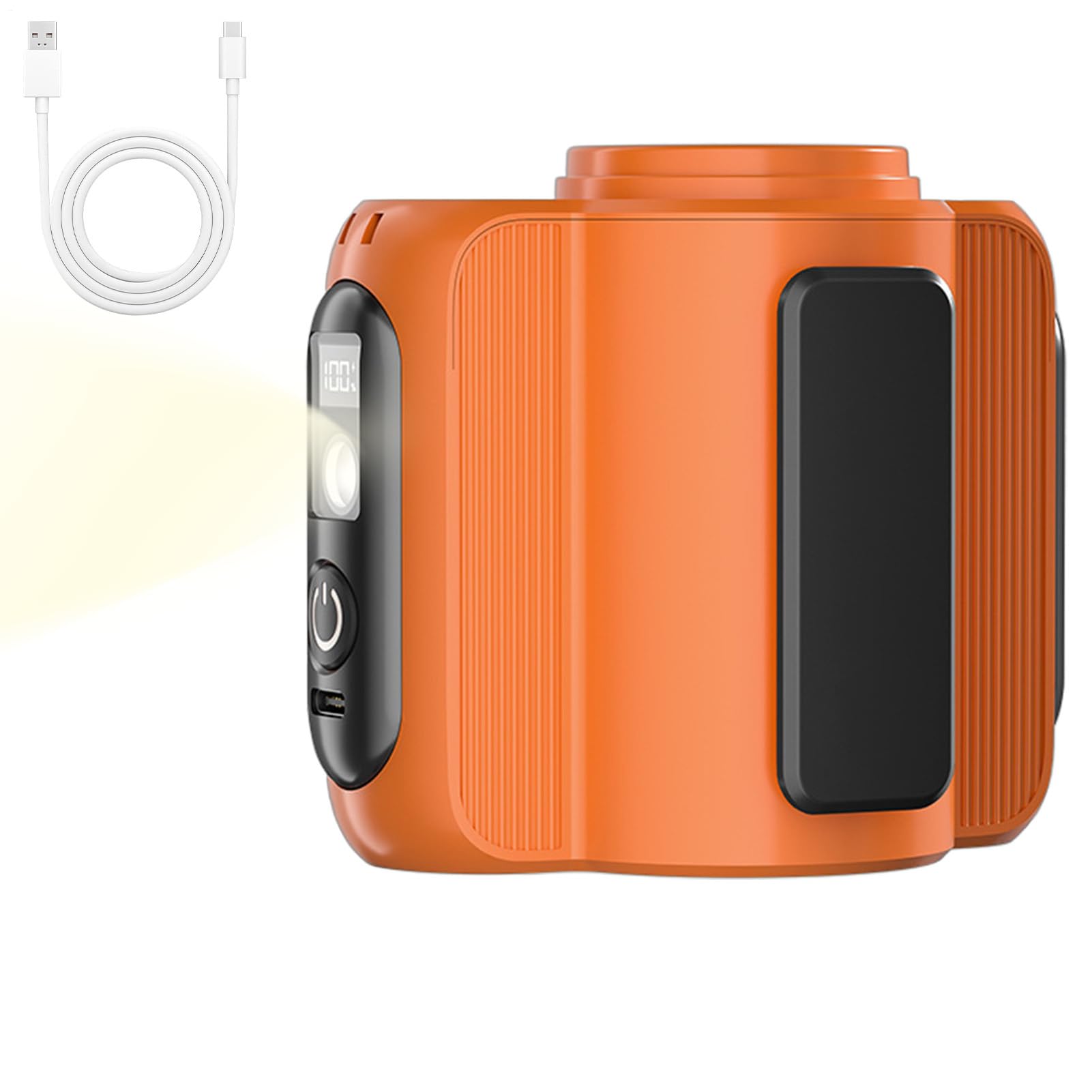Ventilateur portable rechargeable extérieur et robuste pour le camping