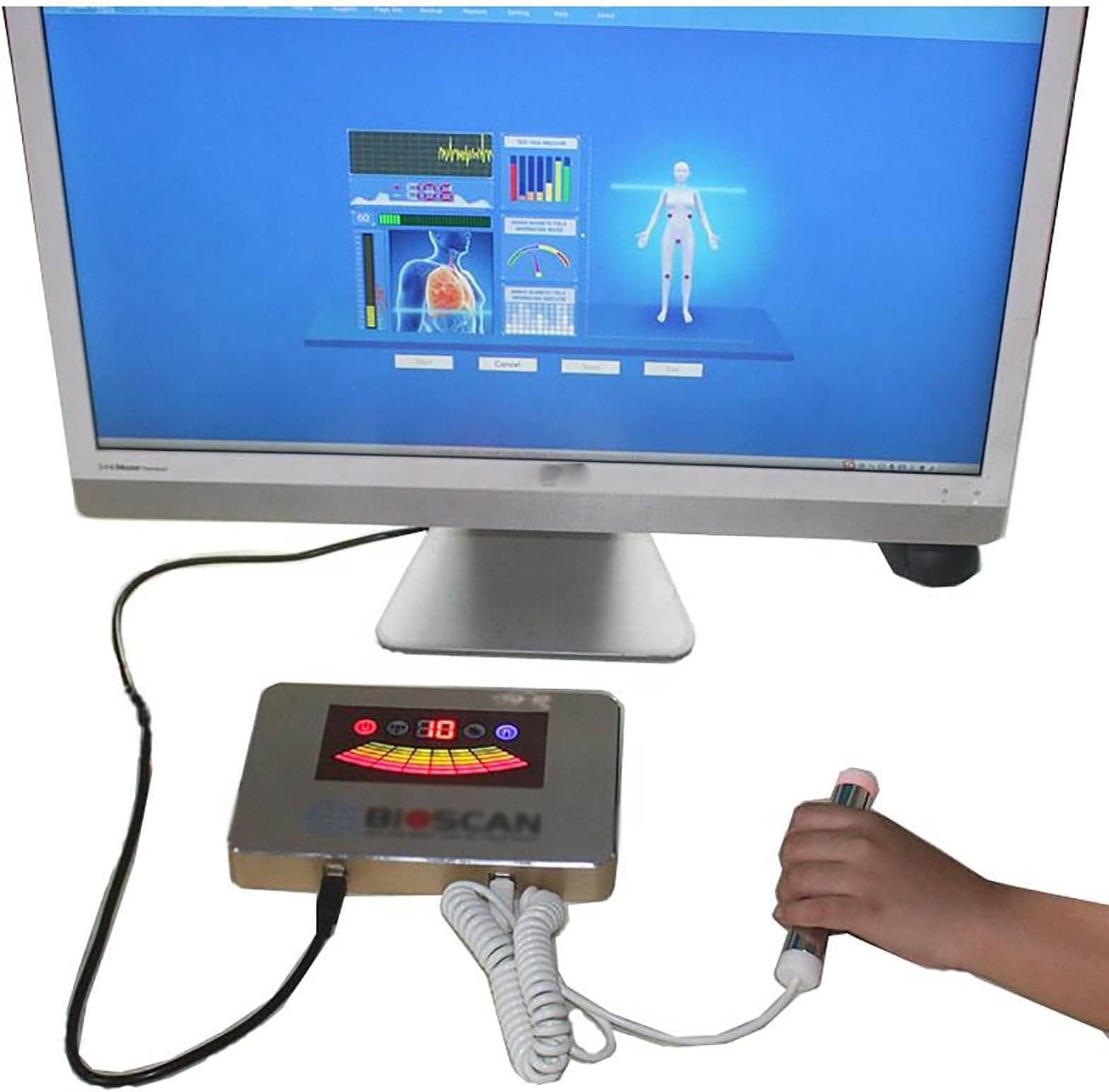 Quantum Analyzer,Quantum Magnetic Health Analyzer,with Full Body Dynamic 3D Scan, Support All Windows, Multi-Language Support, for Health Analysi