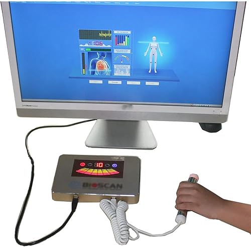 Scan 3D complet du corps pour l'analyse de la santé Analyseur quantique
