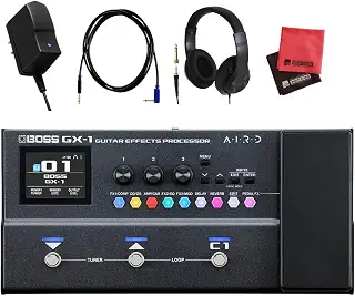 BOSS マルチエフェクター GX-1 セット ギター用 PSA-100S2付 VGS-50付 HP-CT1付 クロス 5点セット