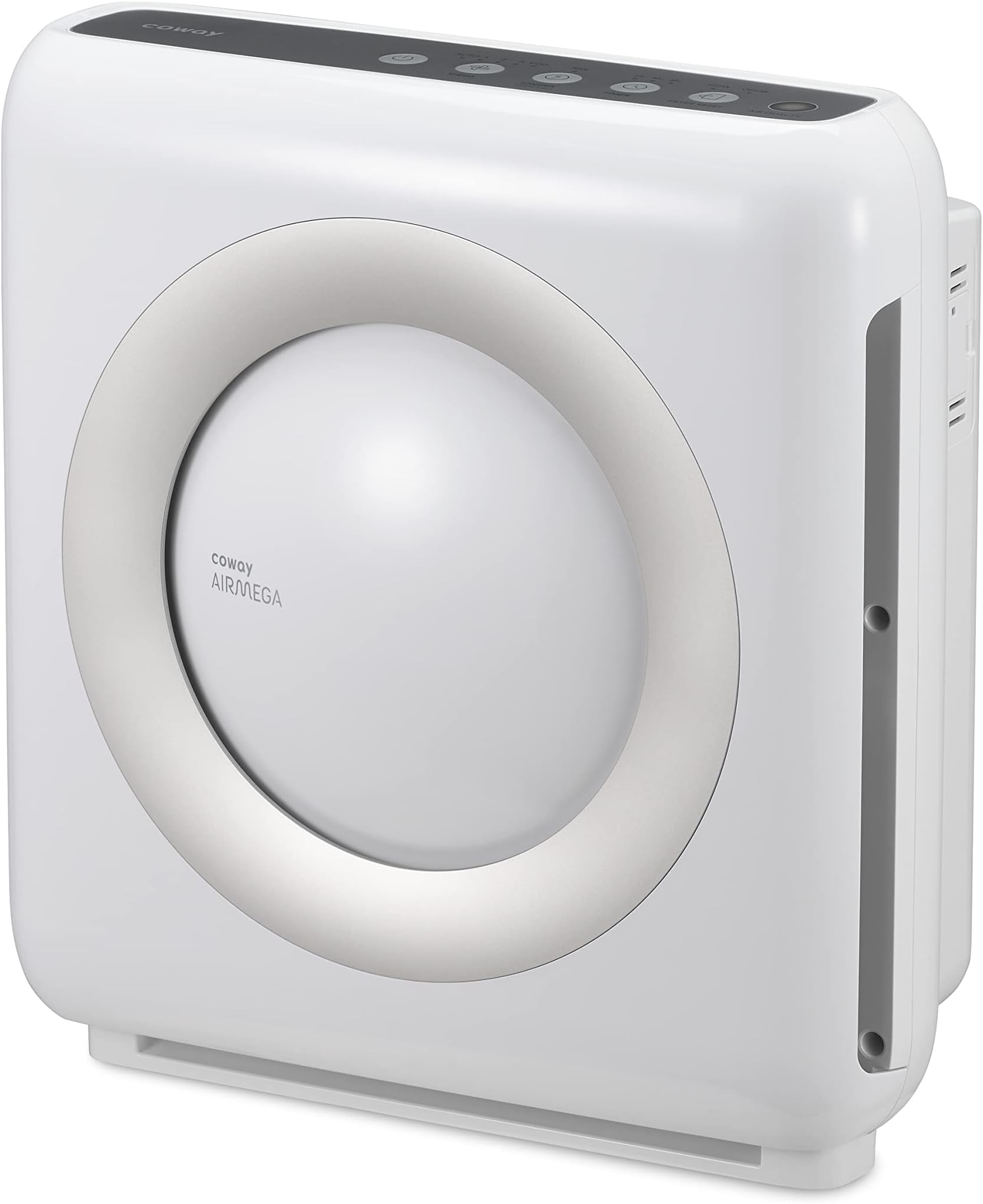 Air Purifier for Large Home Bedroom 1,748ft², USA Best Air Purifier by NYT, 3-in-1 Filter, GreenHEPA, Air Quality Monitor, Removes 99.99% Pet, Dust, Odours, Allergies, Quiet 24db, Mighty White