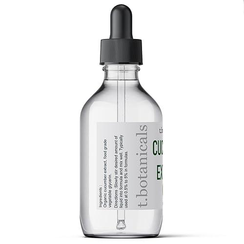 Miniatura 7 de Pure Pepino Extract Liquid Gliccerita sin alcohol para mascarilla de lavado facial, formulaciones cosméticas corporales y crema para el cuidado de