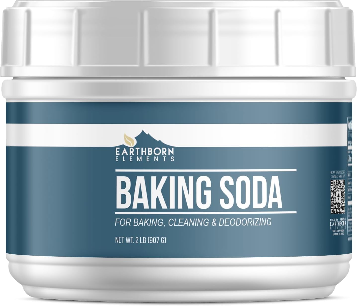 Baking Soda (2 lb) Sodium Bicarbonate, Cooking, Cleaning & Deodorizing