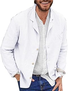Camiseta de manga larga para hombre, con botones frontales, ajuste regular, cómoda, elástica, para verano, otoño, playa, con bolsillo