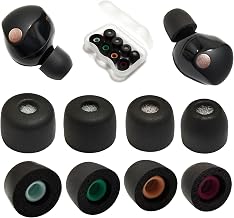 Memory Foam Replacement Ear Tips for Sony WF-1000XM5 with Filter Screen