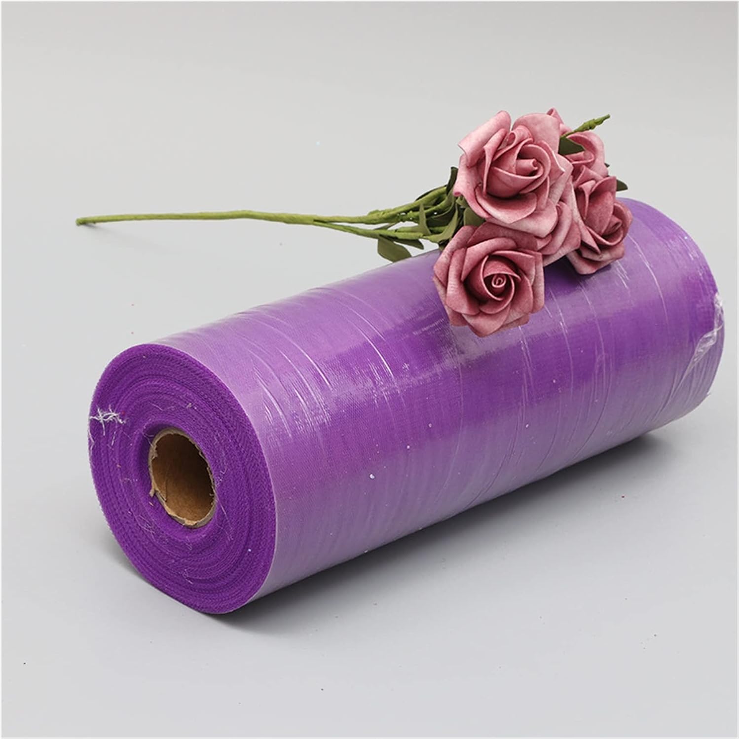 Interfacing,Iron on Interfacing 100Yards 30cm Tulle Roll Spool Tutu for Wedding Decoration Birthday Party Supplies DIY Shower Table Crafts (Color : 5)