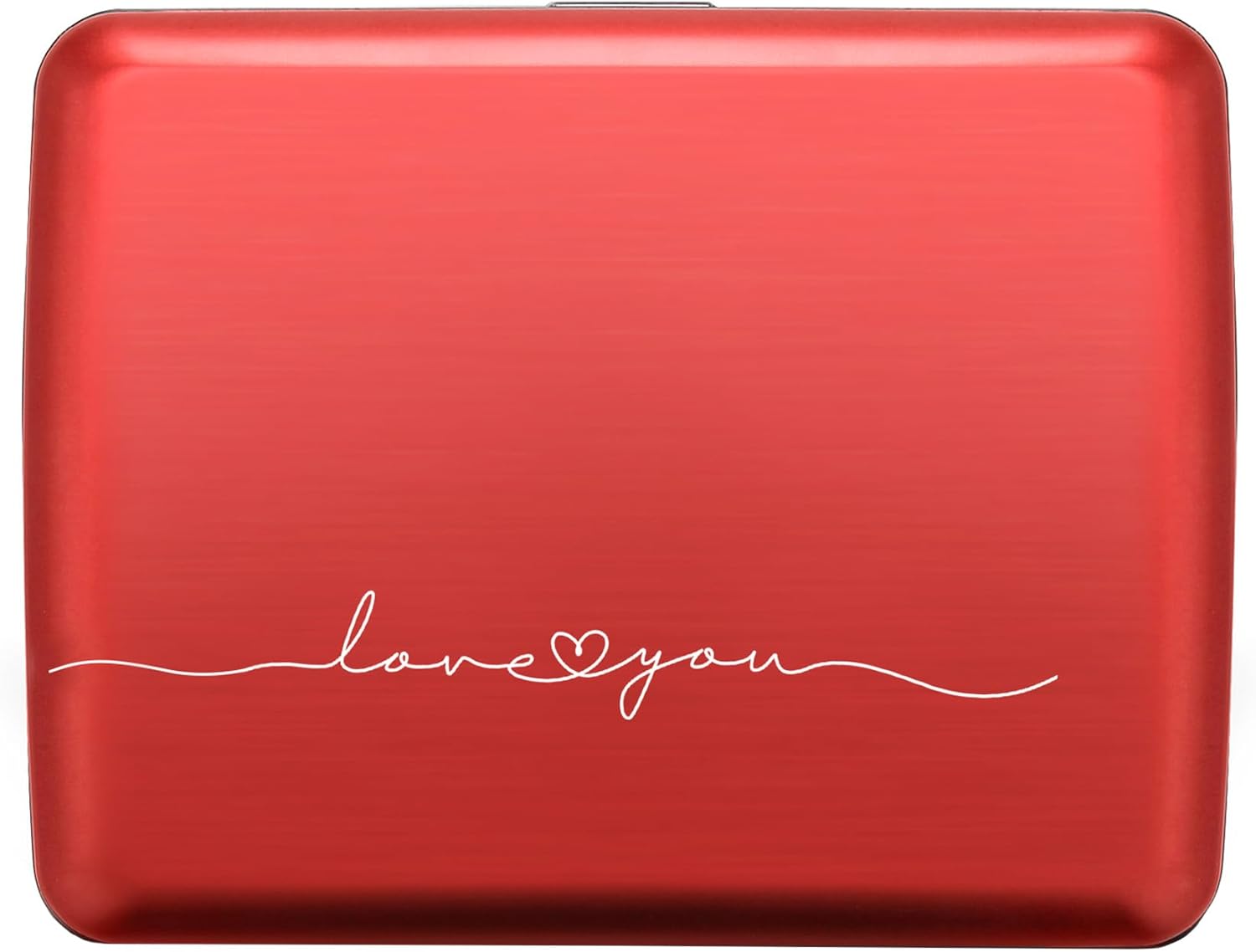 ÖGON -DESIGNS- Aluminum wallet, Large capacity with metal lock, RFID Protection against fraud and demagnetization, Smart Case OSLO Large model