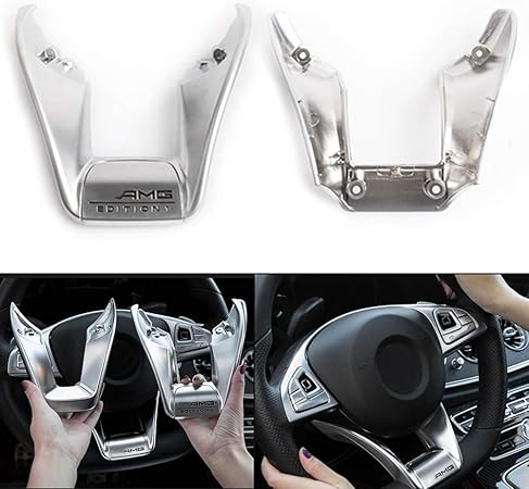 Amazon 車用 ステアリング ホイール ローワー カバー ハンドルカバー 高級感 アルミ製 内装 カスタム パーツ メルセデスベンツ W117 W213 W218 W5 Amg ハンドルカバー 車 バイク Amazon 車用 ステアリング ホイール ローワー カバー ハンドルカバー 高級感 アルミ製 内装 カスタム パーツ メルセデスベンツ W117 W213 W218 W5 Amg ハンドルカバー 車 バイク