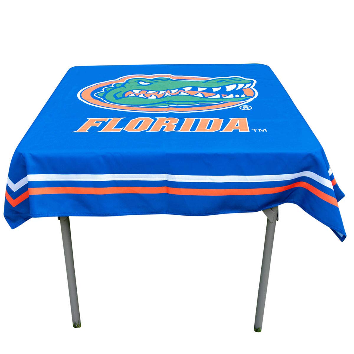 Florida Gators NCAA Licensed Table Throw - 6 Foot Polyester Tablecloth For Game Day & Tailgating