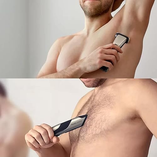 Miniatura 5 de BG2000 - Cabezal de repuesto para recortadora de cuerpo compatible con Phlip Bodygroom Shaver Series 7000 5000 3000, BG2000, cuchillas de repuesto