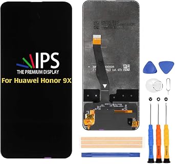 A-MIND For Huawei Honor 9X 6.59 Touch Screen Digitizer LCD Display Assembly Screen Replacement KitsWithout Frame STK-LX1 STK-L22 STK-LX3,With Tools