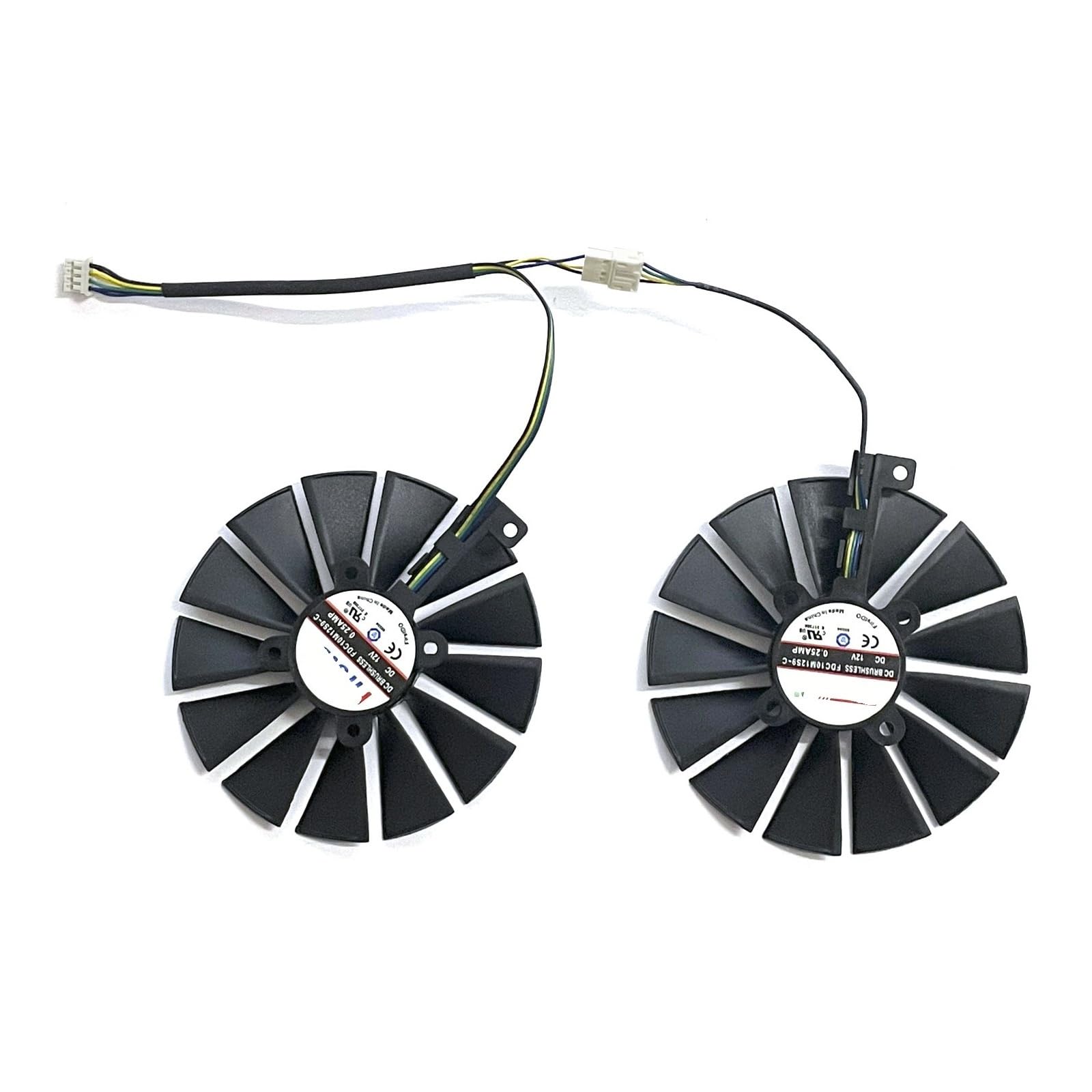 Ventilateur GPU PLD10010S12H FDC10M12S9-C pour réparer une carte graphique bruyante
