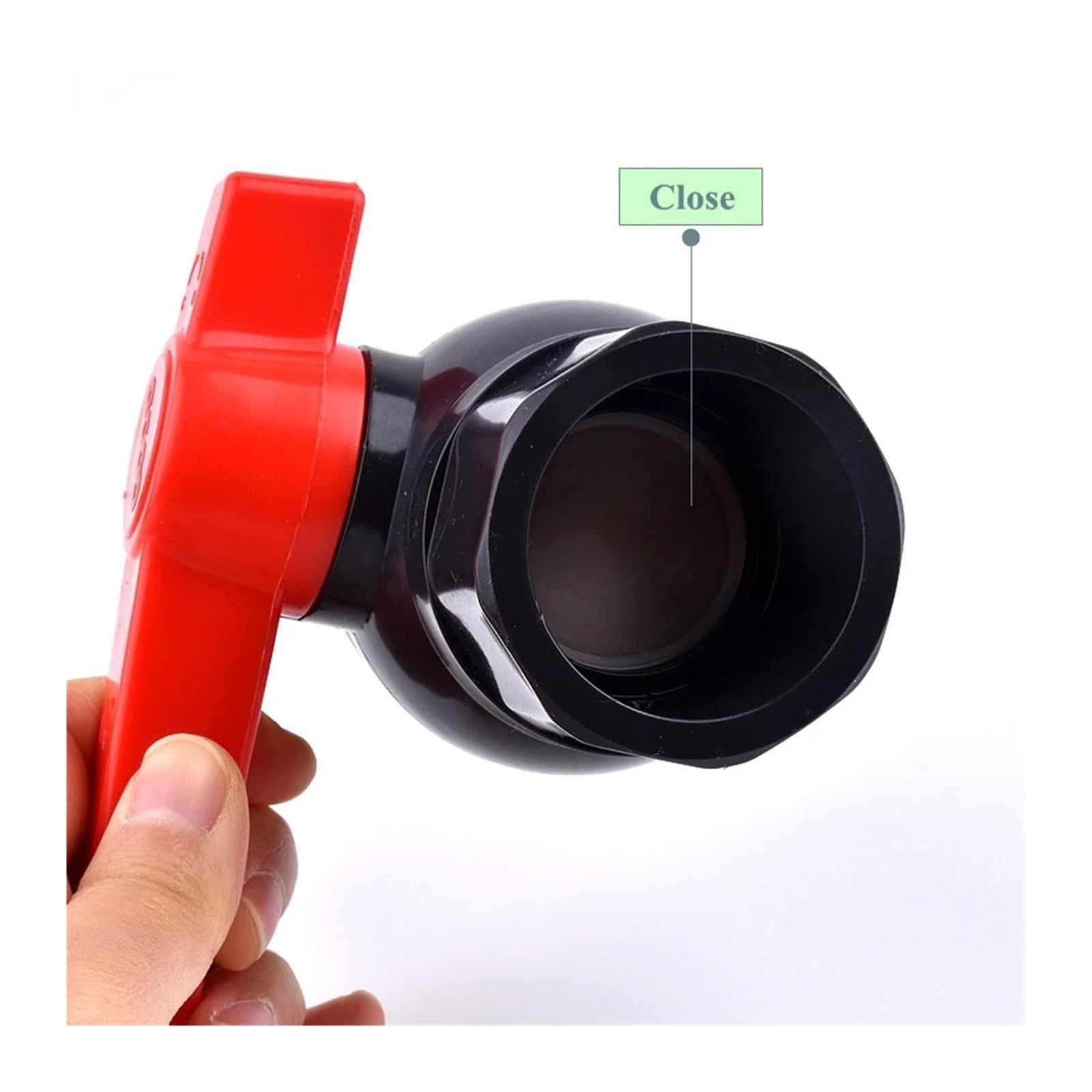 ID 20~110mm UPVC Tubo Valvola a Sfera Acquario Serbatoio di Pesce Drenaggio Giunto Composito Presa Connettore Tubo Acqua Raccordi Adattatore(Inner dia 75mm)