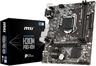 Placa-Mãe, MSI, H310m PRO-VDH, Preto